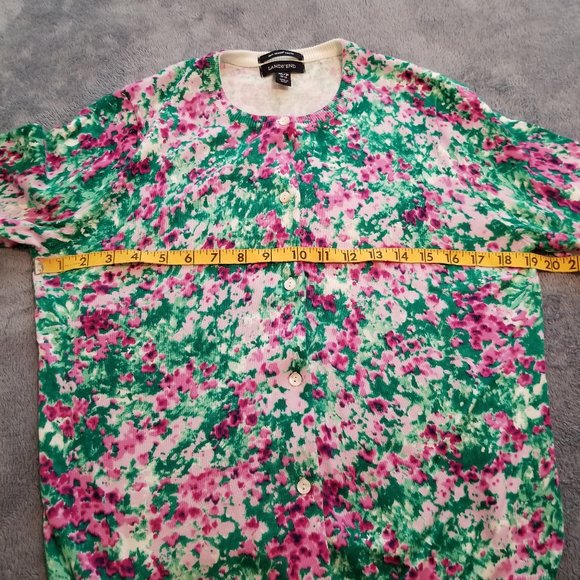 Lands End Cardigan Size M/P - Picture 5 of 5